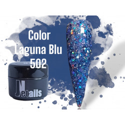 Gel color 502  Laguna Blu